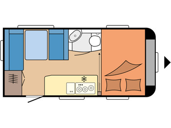 كرفان سحب HOBBY DE LUXE 440 SF