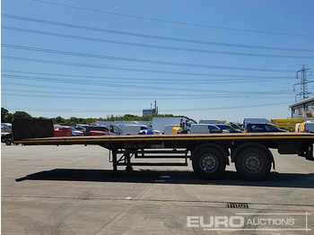 نصف مقطورة مسطحة 1999 Don-Bur Twin Axle Flatbed Trailer: صورة 2