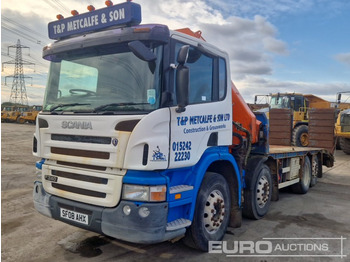 شاحنة نقل سيارات شاحنة SCANIA P 340