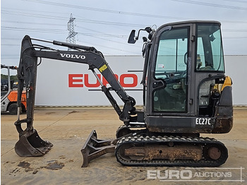 حفارة مُصَّغرة 2012 Volvo EC27C: صورة 2