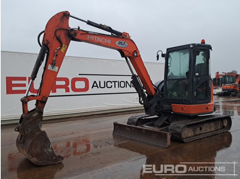 حفارة مُصَّغرة HITACHI ZX55