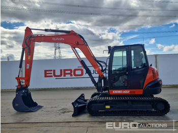 حفارة مُصَّغرة 2018 Kubota KX080-4A: صورة 2