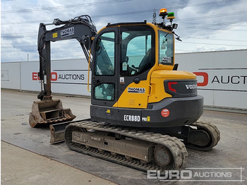 حفارة مُصَّغرة 2021 Volvo ECR88D: صورة 3