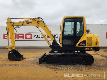 حفارة مُصَّغرة Hyundai R55-7: صورة 2