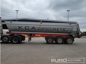 قلابة نصف مقطورة نصف مقطورة قلابة Kel-berg Tri Axle Bulk Tipping Trailer, Aluminium Body, Tail Gate: صورة 2