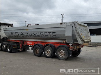 قلابة نصف مقطورة نصف مقطورة قلابة Kel-berg Tri Axle Bulk Tipping Trailer, Aluminium Body, Tail Gate: صورة 3