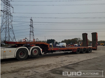 عربة منخفضة مسطحة نصف مقطورة NOOTEBOOM