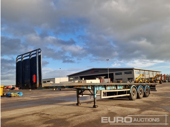 نصف مقطورة مسطحة SDC