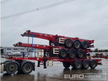 نصف مقطورة مسطحة SDC