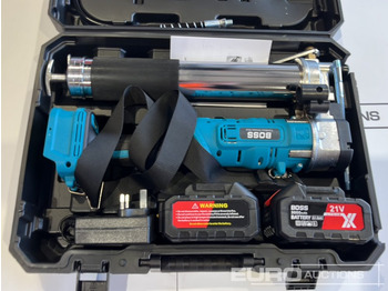 معدات الورش Unused Boss 21 Volt Lithium Battery Cordless Grease Gun: صورة 4