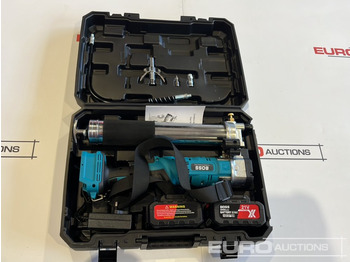معدات الورش Unused Boss 21 Volt Lithium Battery Cordless Grease Gun: صورة 2