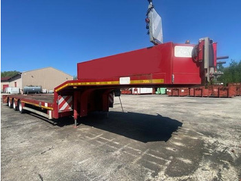 عربة منخفضة مسطحة نصف مقطورة TRAX