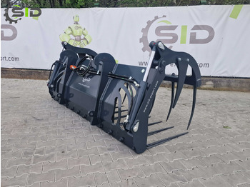 جديدة شوكة - الآلات الزراعية SID Krokodilgebiss Krokodilzange XL / Crocodile manure fork with grapple XL 1,8 m: صورة 3