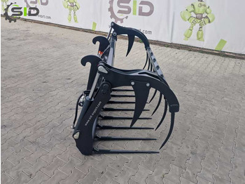 جديدة شوكة - الآلات الزراعية SID Krokodilgebiss Krokodilzange XL / Crocodile manure fork with grapple XL 1,8 m: صورة 2