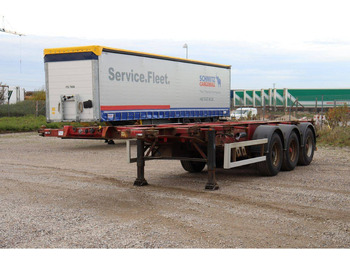 نصف مقطورة شاسيه HFR Semitrailer Containerchassis Standard: صورة 2