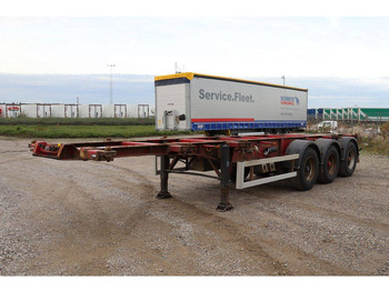 نصف مقطورة شاسيه HFR Semitrailer Containerchassis Standard: صورة 3