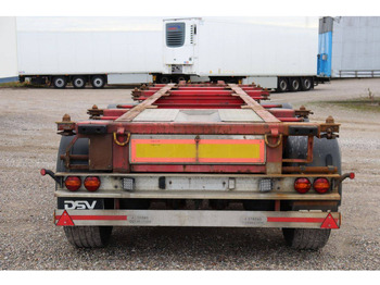 نصف مقطورة شاسيه HFR Semitrailer Containerchassis Standard: صورة 5