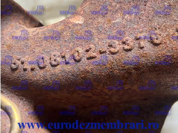 مشعب العادم - شاحنة GALERIE EVACUARE + CLAPETA EVACUARE EGR MAN TGX D3876 51.08150.6158, 51.08102.0859, 51.08102.0860, 51.08102.0855, 51.08102.3376, 51.08151.0211: صورة 3