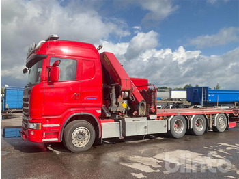 شاحنات الحاويات / جسم علوي قابل للتغيير شاحنة, شاحنة كرين SCANIA R450: صورة 2