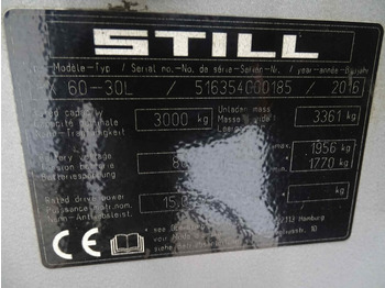 رافعة شوكية كهربائية Still RX60-30L: صورة 5 رافعة شوكية كهربائية Still RX60-30L: صورة 5