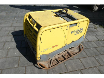 لوحة اهتزازية Wacker Rüttelplatte DPU 110rLem970 Baumaschine inkl. Fe: صورة 3