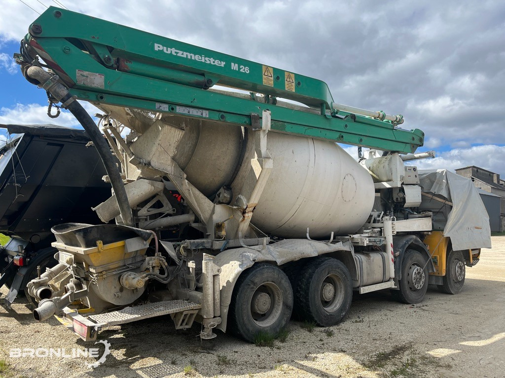 2003 MERCEDES-BENZ ACTROS 3240B 8X4/4 Mixer - شاحنة خلاطة خرسانة: صورة 2 2003 MERCEDES-BENZ ACTROS 3240B 8X4/4 Mixer - شاحنة خلاطة خرسانة: صورة 2