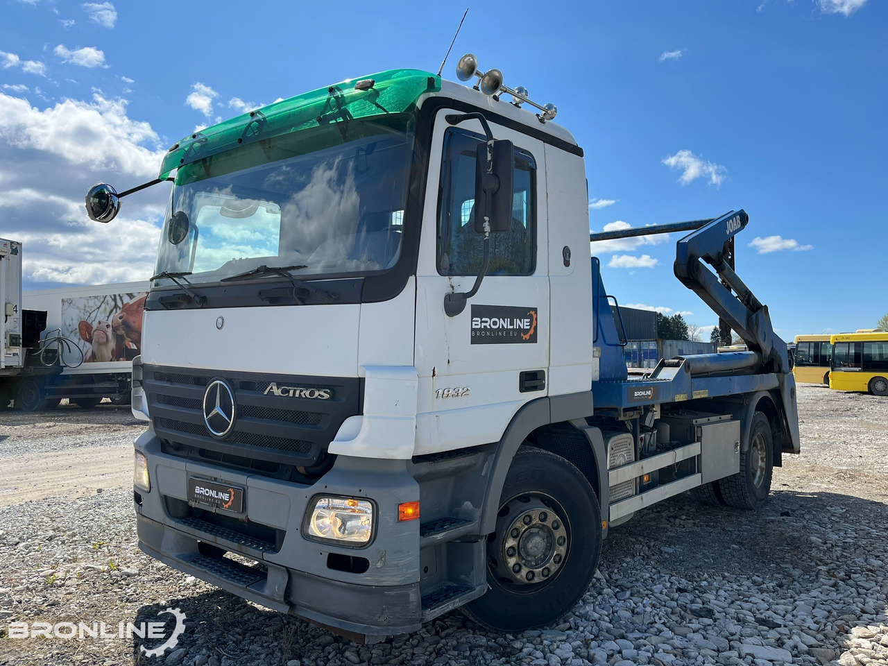 2004 Mercedes-Benz Actros 1832 Skip Loader Joab - شاحنة نقل المخلفات: صورة 1 2004 Mercedes-Benz Actros 1832 Skip Loader Joab - شاحنة نقل المخلفات: صورة 1