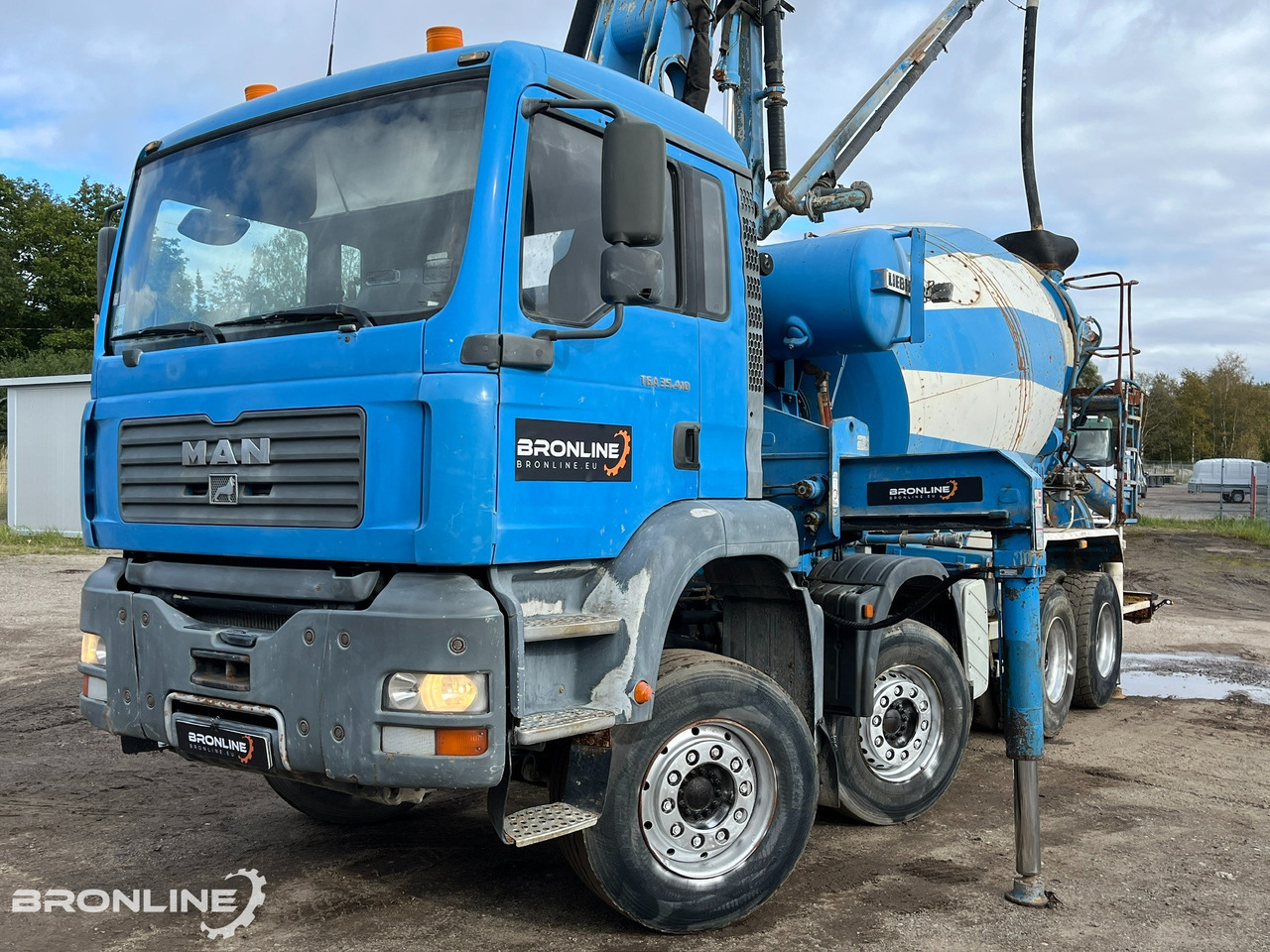 2005 MAN TGA 35.410 8X4 PUMI - شاحنة خلاطة خرسانة: صورة 1 2005 MAN TGA 35.410 8X4 PUMI - شاحنة خلاطة خرسانة: صورة 1