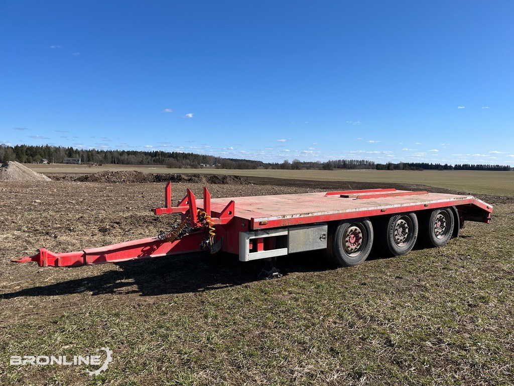 2011 HFR KM24 Konteinerveok/ container trailer - مقطورة مسطحة منخفضة: صورة 3 2011 HFR KM24 Konteinerveok/ container trailer - مقطورة مسطحة منخفضة: صورة 3