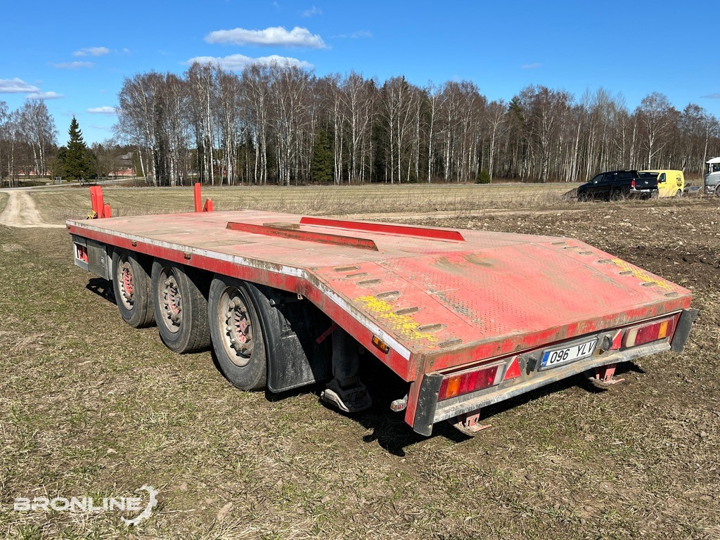 2011 HFR KM24 Konteinerveok/ container trailer - مقطورة مسطحة منخفضة: صورة 2 2011 HFR KM24 Konteinerveok/ container trailer - مقطورة مسطحة منخفضة: صورة 2