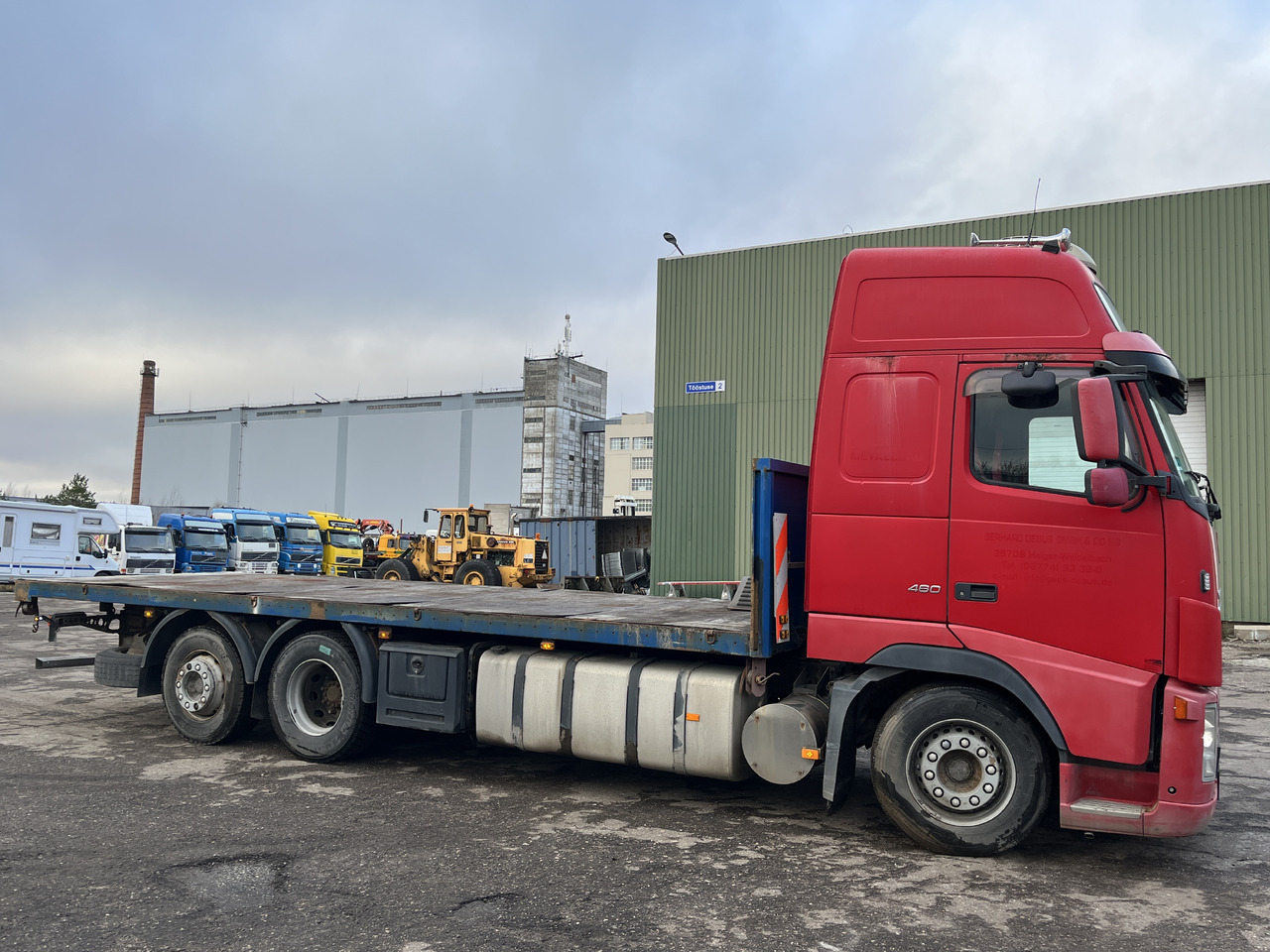 Volvo FH12 Flatbed Automatic 2006 - شاحنات مسطحة: صورة 4 Volvo FH12 Flatbed Automatic 2006 - شاحنات مسطحة: صورة 4