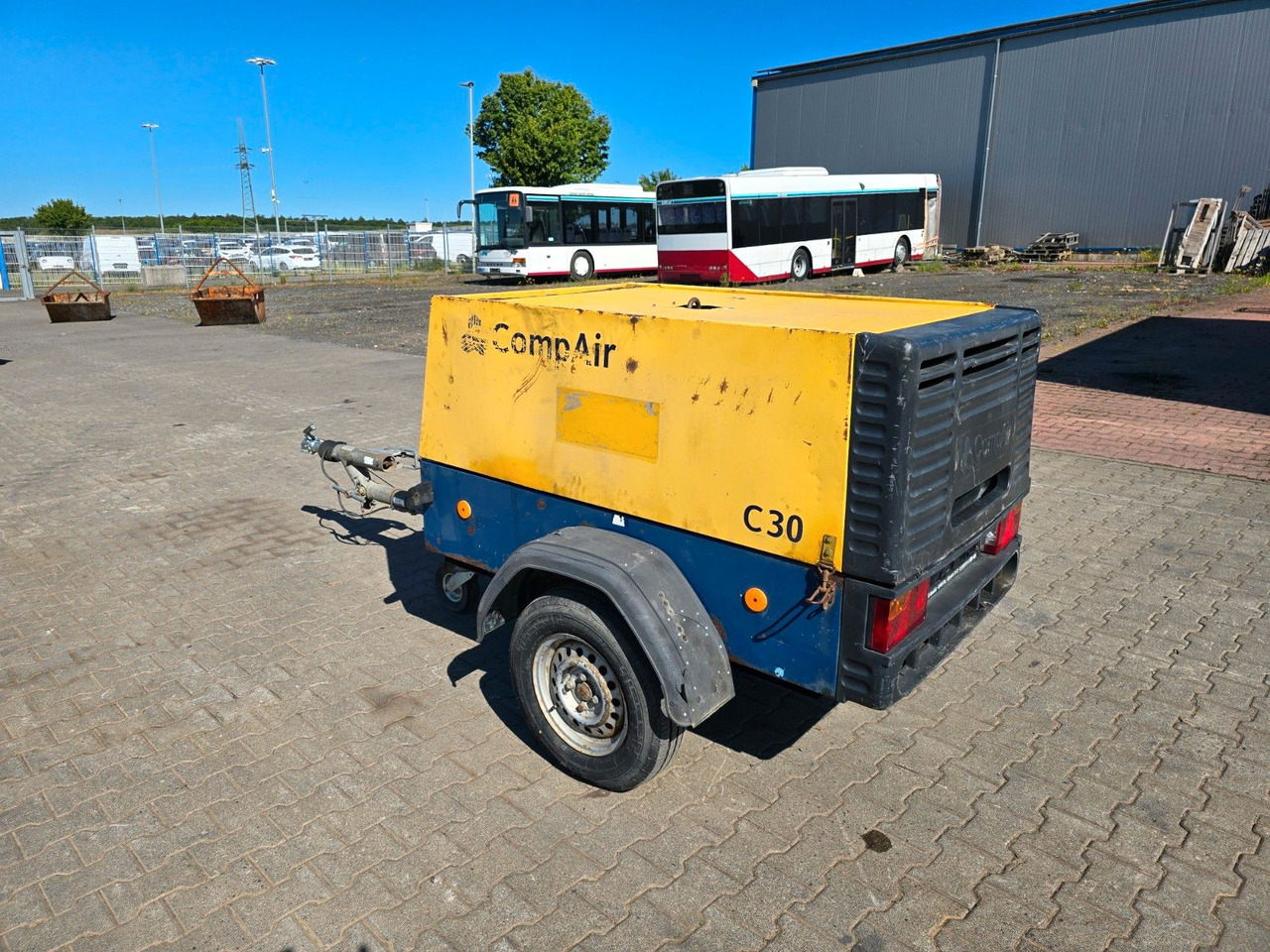 Compair DLT 0404 C30 Baustellen Kompressor - عربة مقطورة: صورة 1 Compair DLT 0404 C30 Baustellen Kompressor - عربة مقطورة: صورة 1