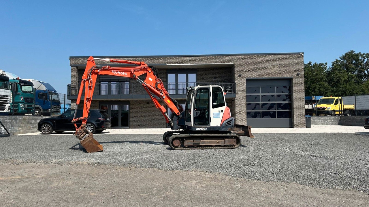 Kubota KX080 KX080-3 Verstellausleger 8700Kg Klima Tilt - حفارة مُصَّغرة: صورة 1 Kubota KX080 KX080-3 Verstellausleger 8700Kg Klima Tilt - حفارة مُصَّغرة: صورة 1