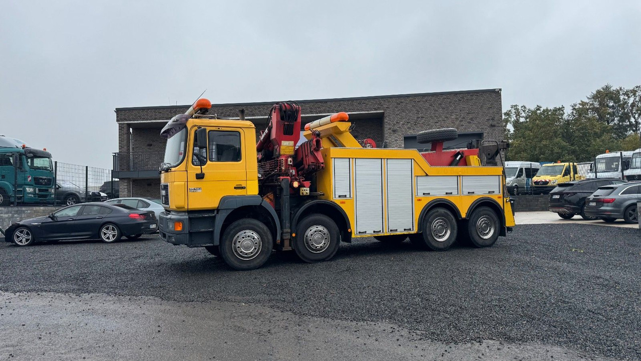 MAN 35.463 Abschleppwagen Kran LKW Berger - شاحنة سحب: صورة 1 MAN 35.463 Abschleppwagen Kran LKW Berger - شاحنة سحب: صورة 1