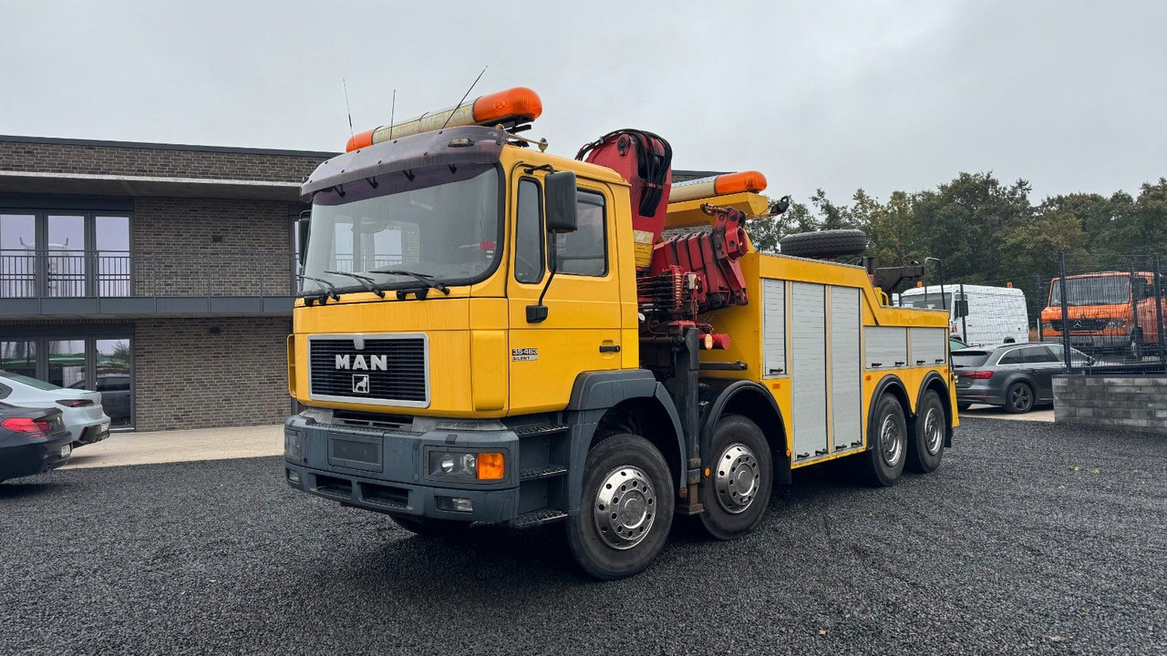 MAN 35.463 Abschleppwagen Kran LKW Berger - شاحنة سحب: صورة 2 MAN 35.463 Abschleppwagen Kran LKW Berger - شاحنة سحب: صورة 2