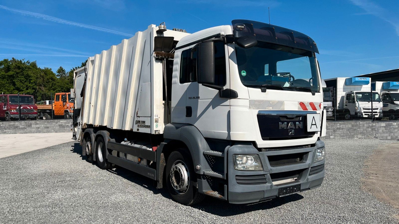 MAN TGS 26.320 6x2 Müllwagen Variopress Faun - شاحنة النفايات: صورة 3 MAN TGS 26.320 6x2 Müllwagen Variopress Faun - شاحنة النفايات: صورة 3