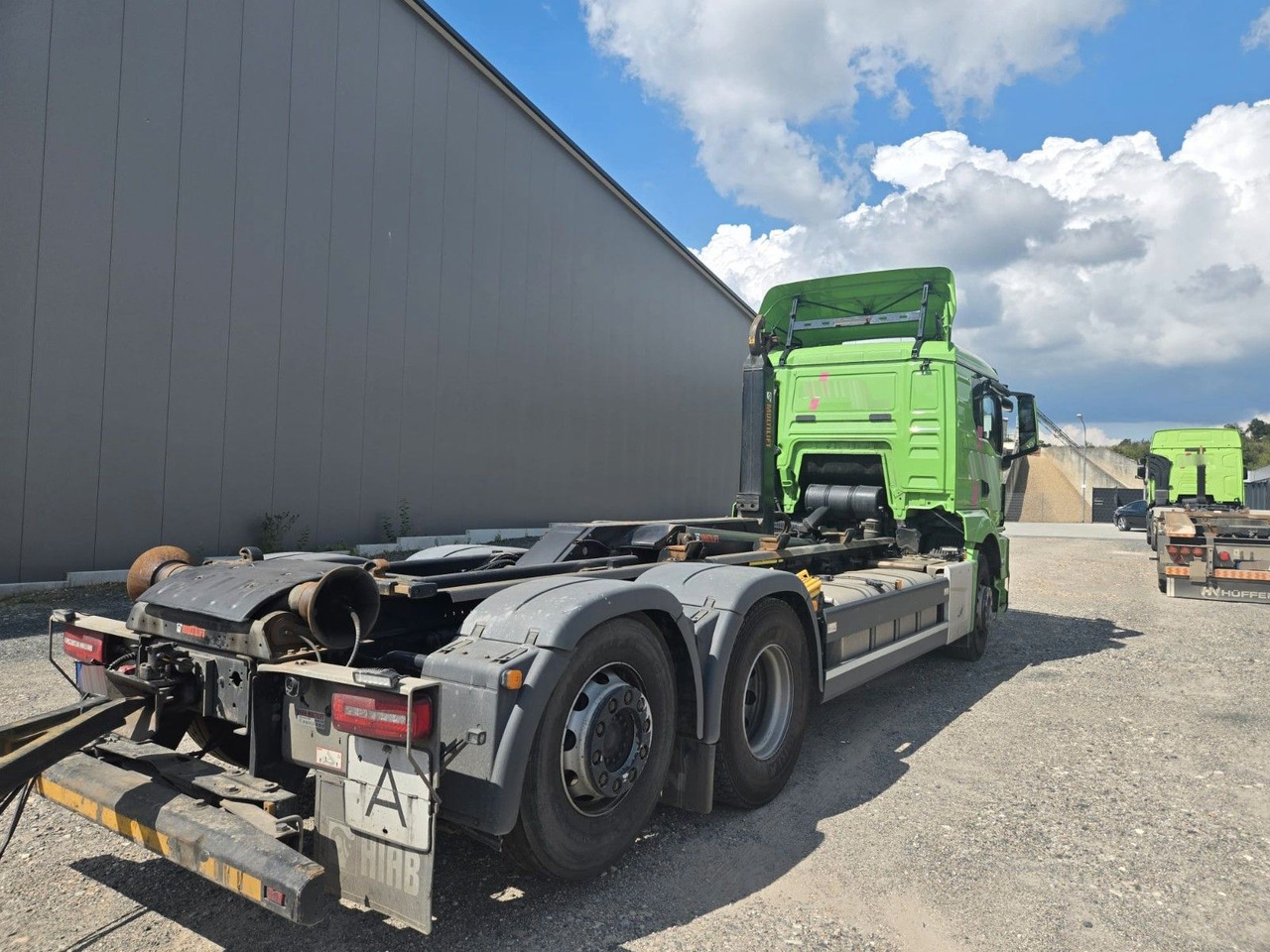 MAN TGS 26.510 Abrollkipper HIAB Lift -Lenkachse - شاحنة ذات خطاف: صورة 3 MAN TGS 26.510 Abrollkipper HIAB Lift -Lenkachse - شاحنة ذات خطاف: صورة 3