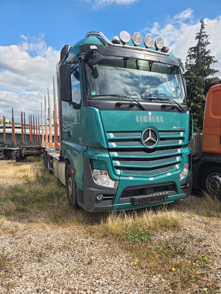 Mercedes-Benz Actros 2648 Holztransporter Kran Vorbereitet - شاحنة قطع الأشجار: صورة 1 Mercedes-Benz Actros 2648 Holztransporter Kran Vorbereitet - شاحنة قطع الأشجار: صورة 1