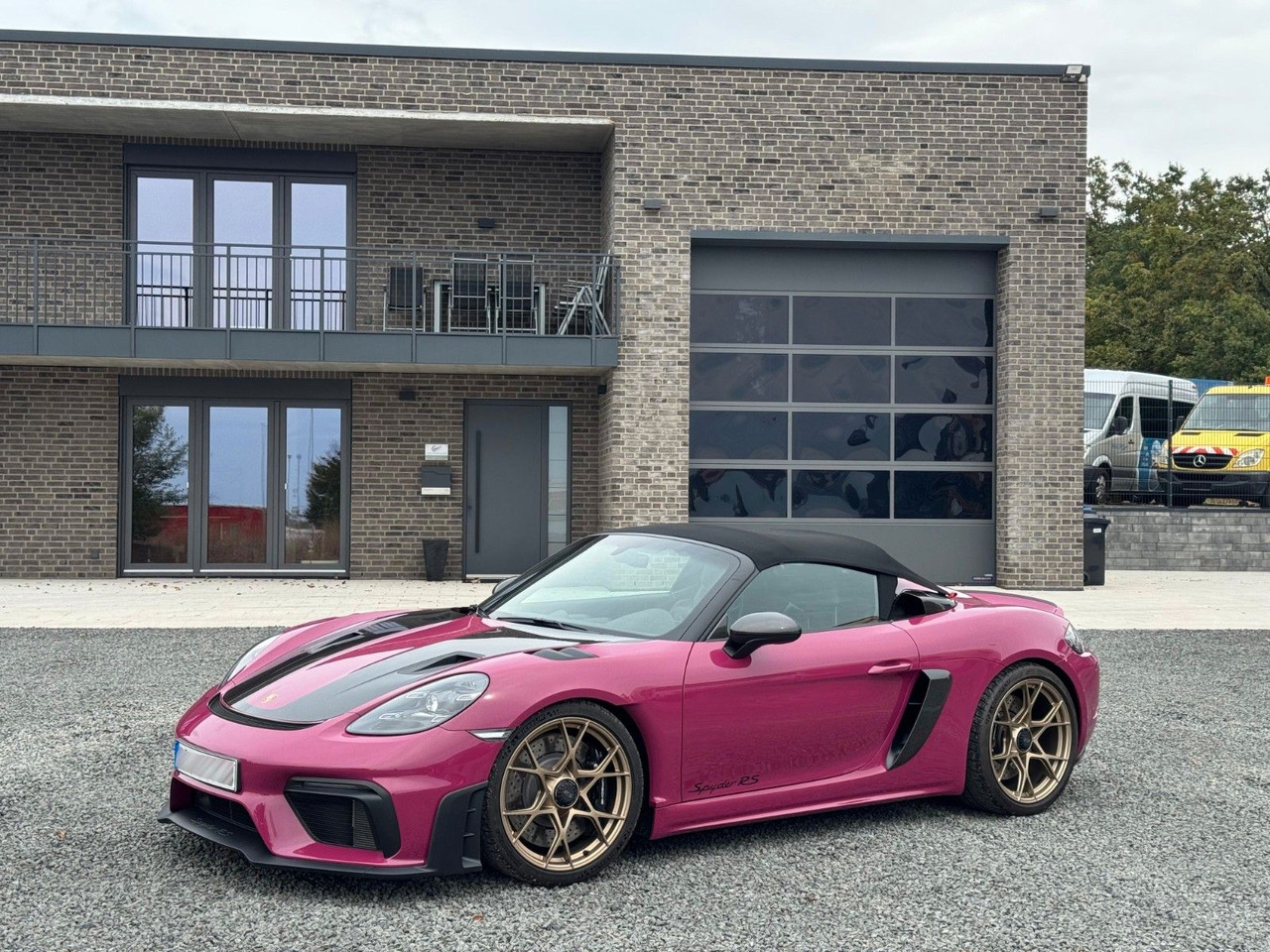 Porsche Boxster 718 Spyder RS WEISSACH LIFT - كابريوليه: صورة 1 Porsche Boxster 718 Spyder RS WEISSACH LIFT - كابريوليه: صورة 1