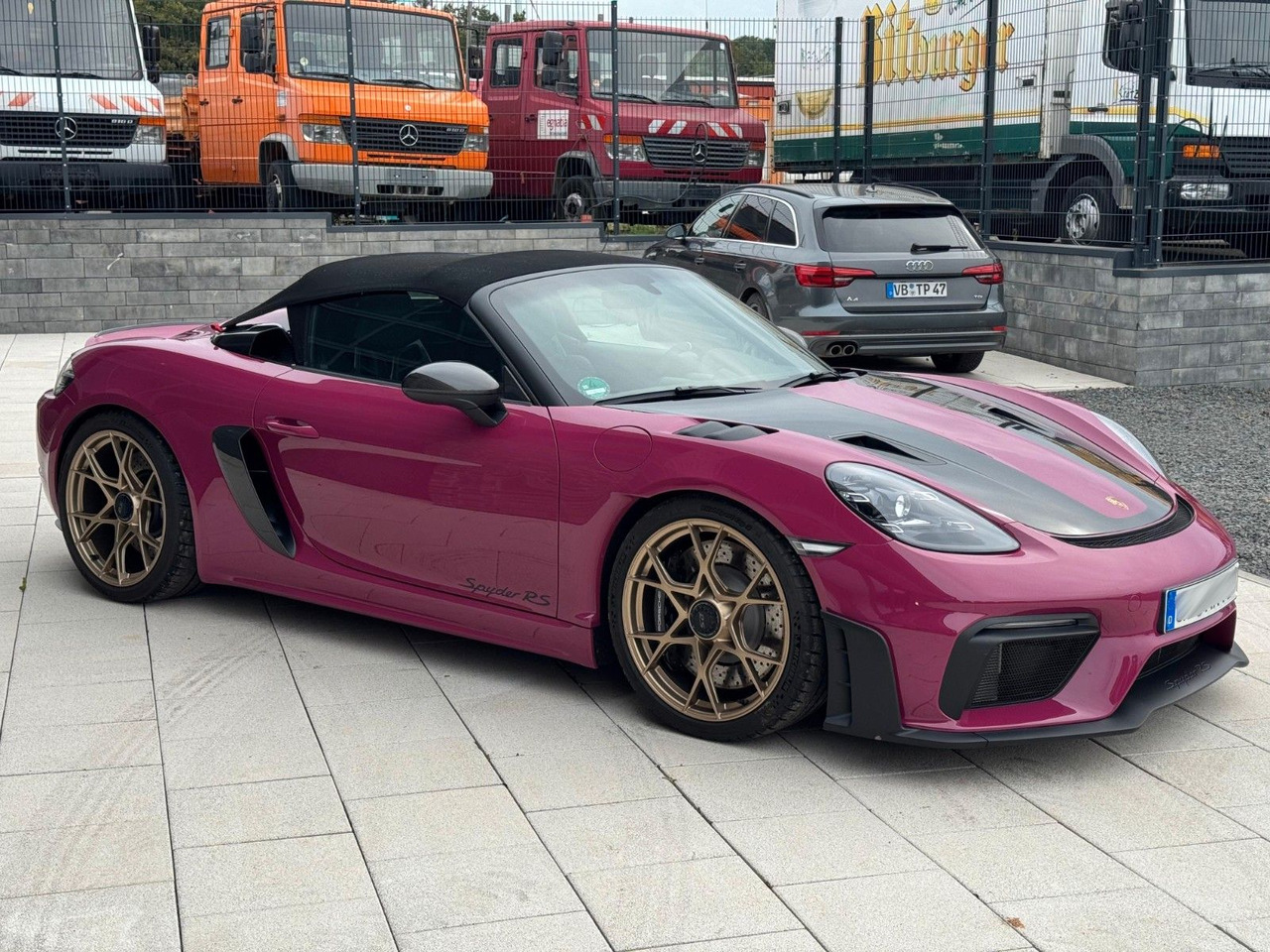 Porsche Boxster 718 Spyder RS WEISSACH LIFT - كابريوليه: صورة 5 Porsche Boxster 718 Spyder RS WEISSACH LIFT - كابريوليه: صورة 5