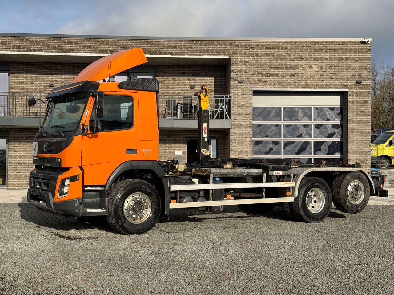 Volvo FMX 460 Abrollkipper Lift/Lenk Hyvalift - شاحنة ذات خطاف: صورة 1 Volvo FMX 460 Abrollkipper Lift/Lenk Hyvalift - شاحنة ذات خطاف: صورة 1