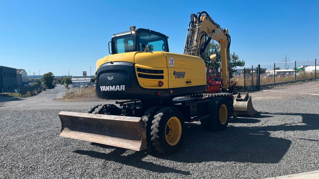 Yanmar B110W Mobilbagger Rotortilt Klima 4x Löffel - حفارة دولاب: صورة 4 Yanmar B110W Mobilbagger Rotortilt Klima 4x Löffel - حفارة دولاب: صورة 4