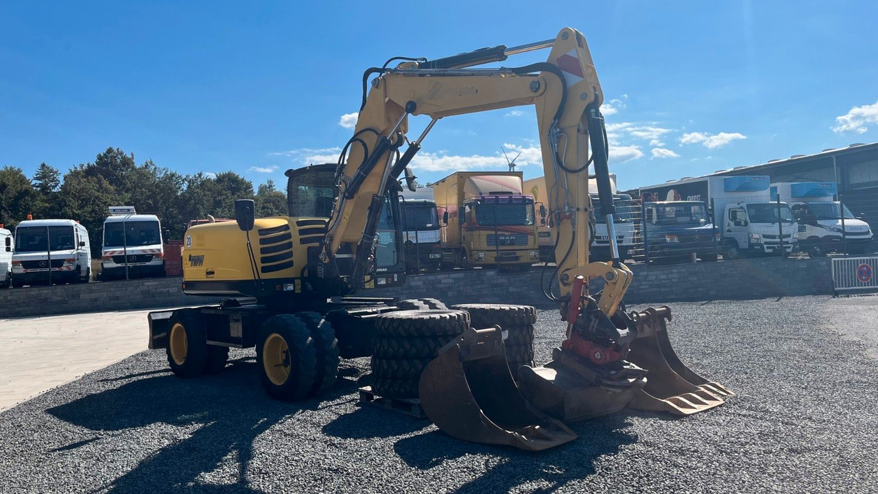 Yanmar B110W Mobilbagger Rotortilt Klima 4x Löffel - حفارة دولاب: صورة 3 Yanmar B110W Mobilbagger Rotortilt Klima 4x Löffel - حفارة دولاب: صورة 3