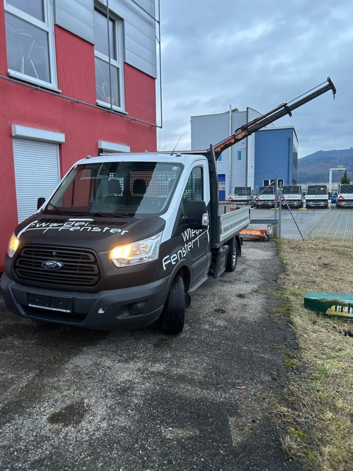 شاحنة مفتوحة Ford TR Pritsche EL L 2 350/92 Kran: صورة 9