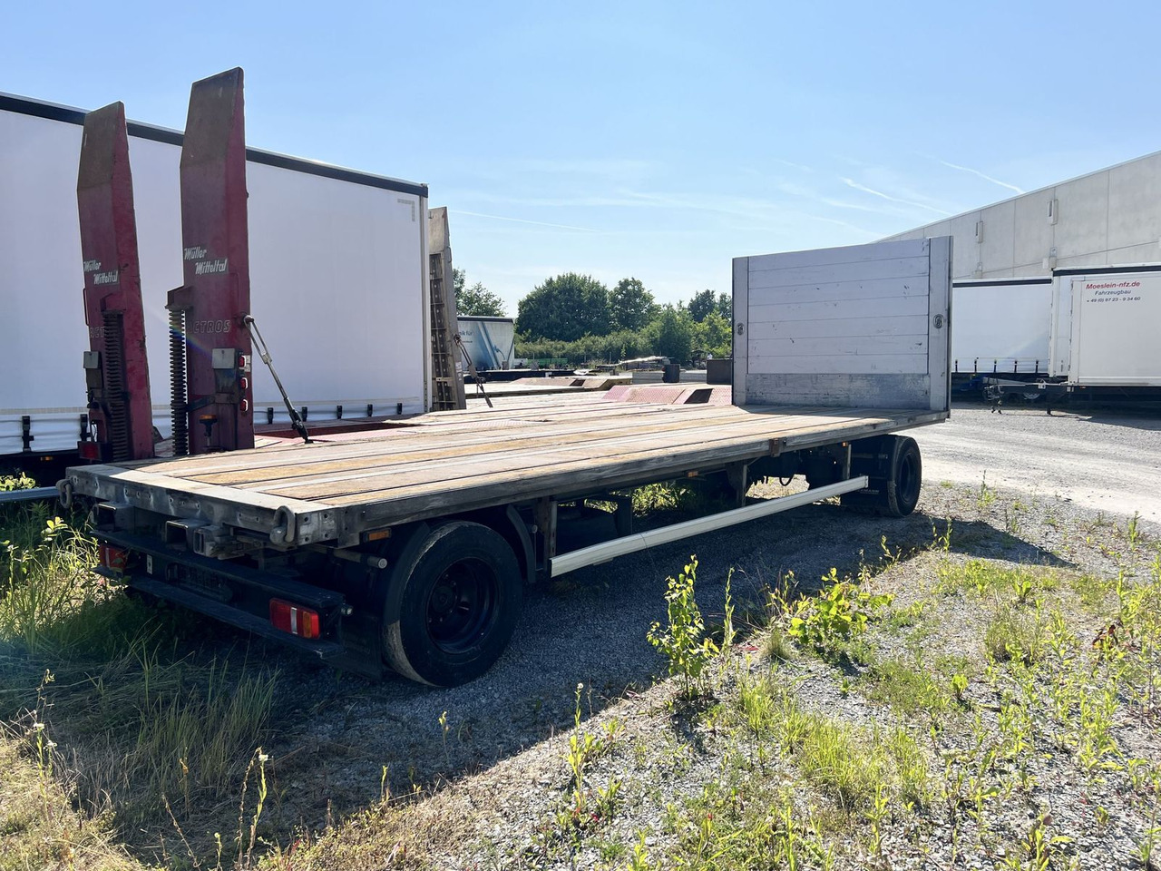مقطورات مسطحة Ackermann  2 Achs Jumbo Pritschenanhänger Mega: صورة 6