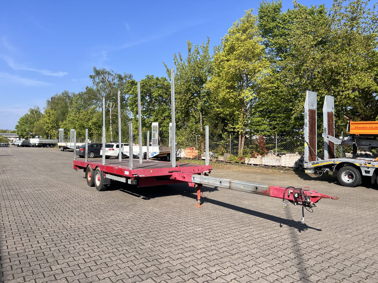 Auwaerter X-LTL110 Tandempritsche, ausziehbar - مقطورة اخشاب: صورة 2 Auwaerter X-LTL110 Tandempritsche, ausziehbar - مقطورة اخشاب: صورة 2