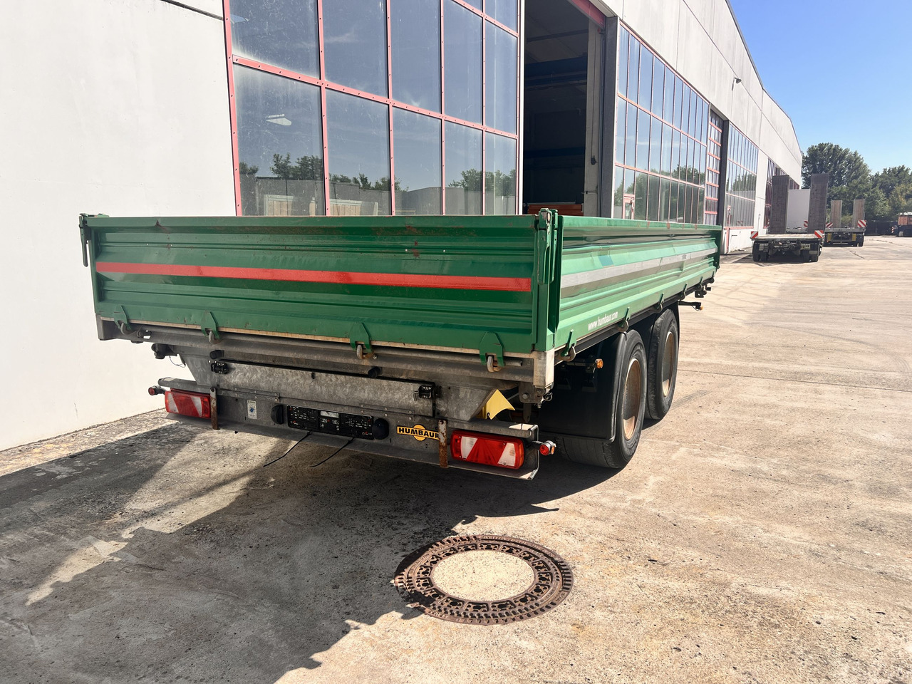 Humbaur HTK 135524 14 t Tandemkipper- Tieflader, Breitbereifung - مقطورة قلاب: صورة 5 Humbaur HTK 135524 14 t Tandemkipper- Tieflader, Breitbereifung - مقطورة قلاب: صورة 5