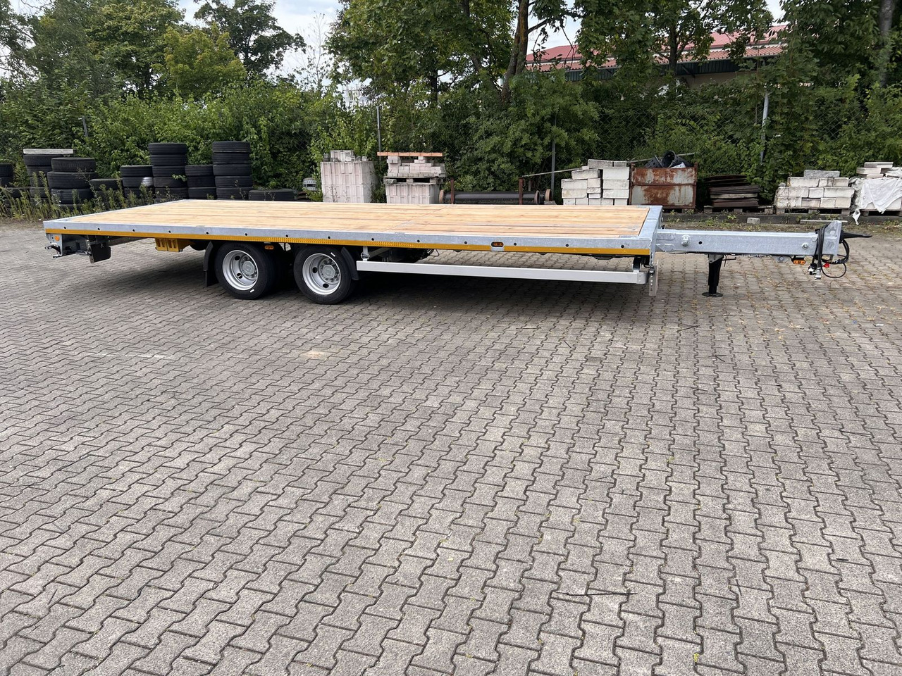 Möslein 11,9 t Tandemanhänger- Tieflader, ausziehbarLuf - نصف مقطورة: صورة 2 Möslein 11,9 t Tandemanhänger- Tieflader, ausziehbarLuf - نصف مقطورة: صورة 2