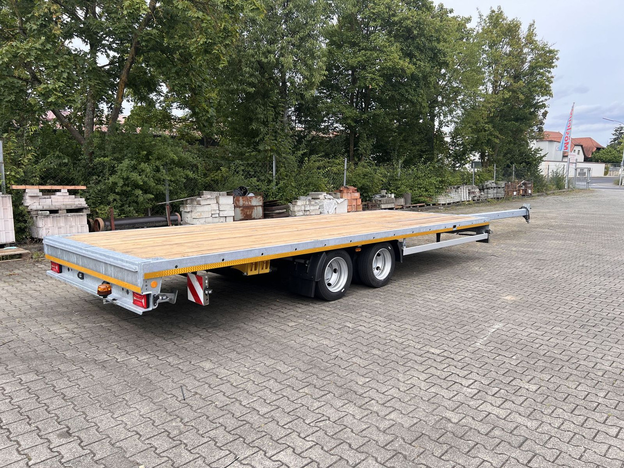 Möslein 11,9 t Tandemanhänger- Tieflader, ausziehbar - نصف مقطورة: صورة 3 Möslein 11,9 t Tandemanhänger- Tieflader, ausziehbar - نصف مقطورة: صورة 3