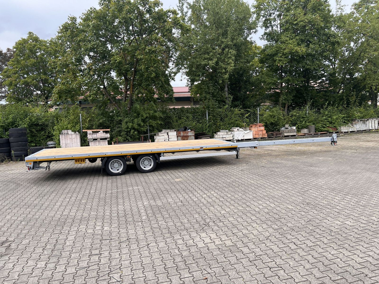 Möslein 11,9 t Tandemanhänger- Tieflader, ausziehbar - نصف مقطورة: صورة 5 Möslein 11,9 t Tandemanhänger- Tieflader, ausziehbar - نصف مقطورة: صورة 5